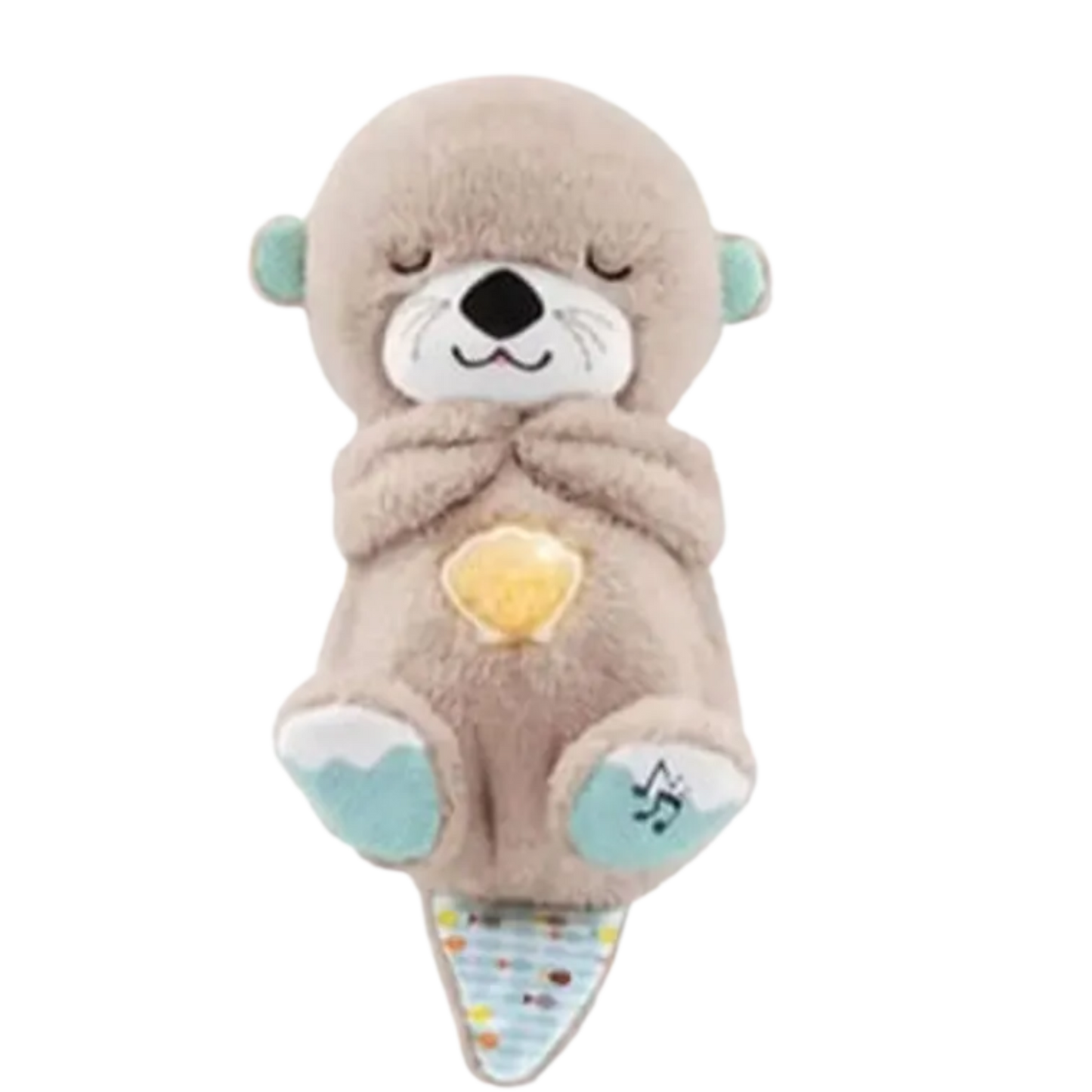 🦦 Peluche Interactivo Movimiento, Luz y Música 32 cm