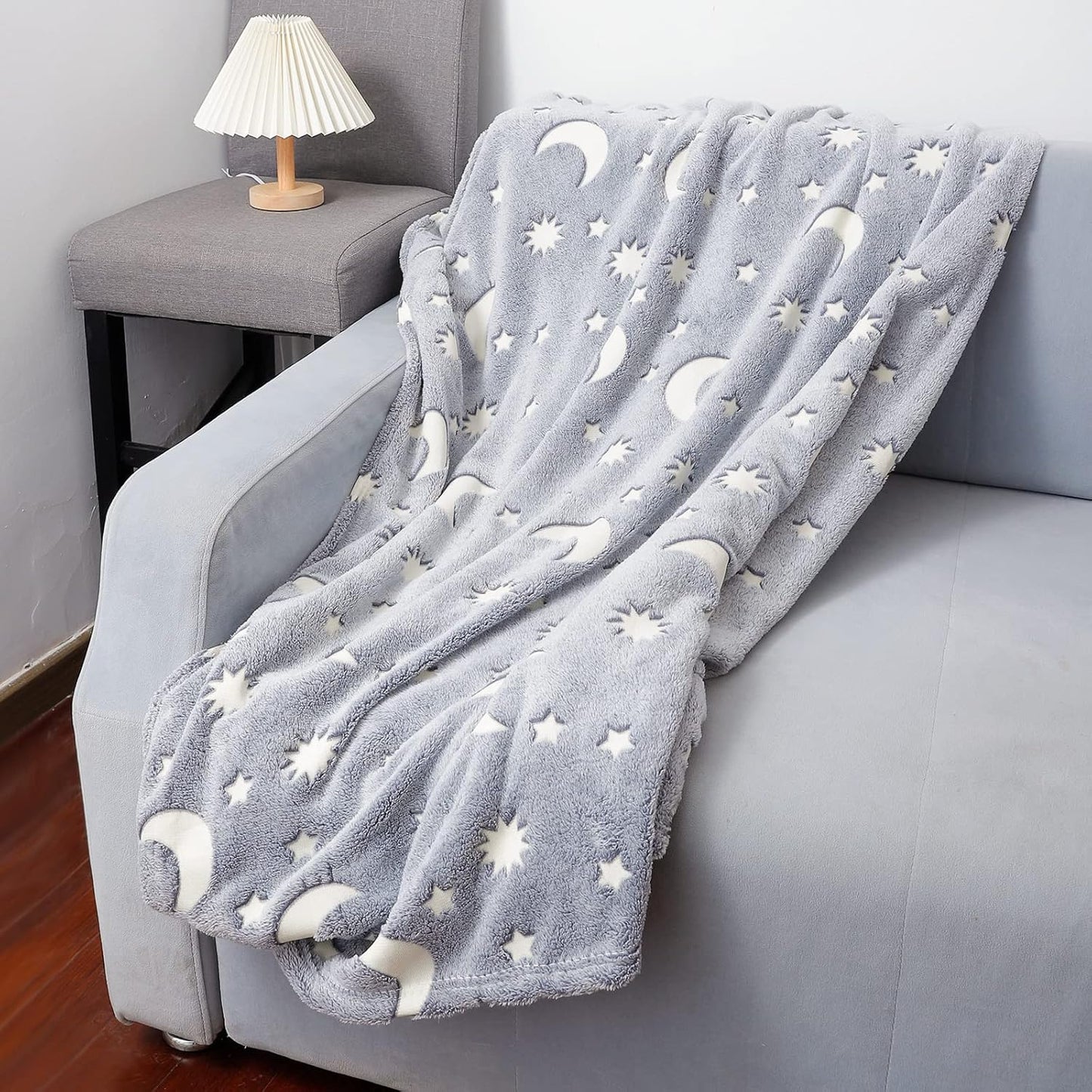 🛏️ Manta Luminosa de Felpa Suave