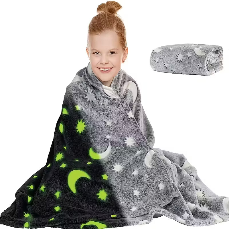 🛏️ Manta Luminosa de Felpa Suave