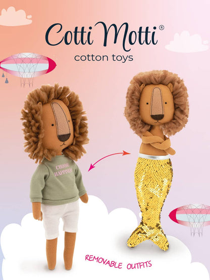 Peluche Simón El León  + Cola de Sirena