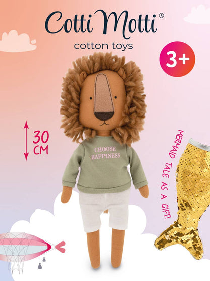 Peluche Simón El León  + Cola de Sirena