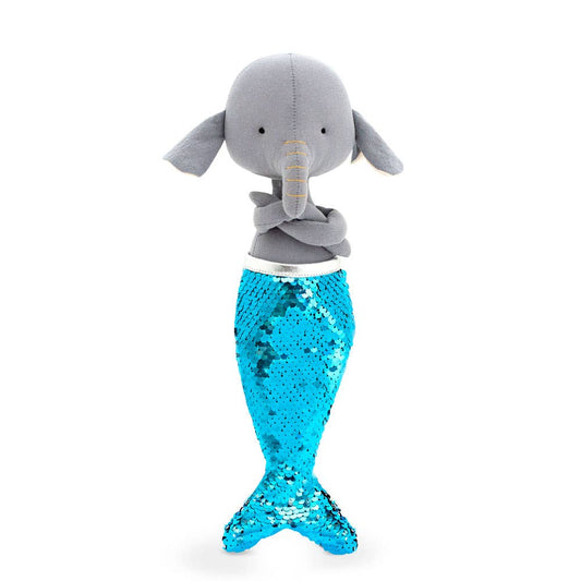 Peluche Alicio El Elefante + Cola de Sirena
