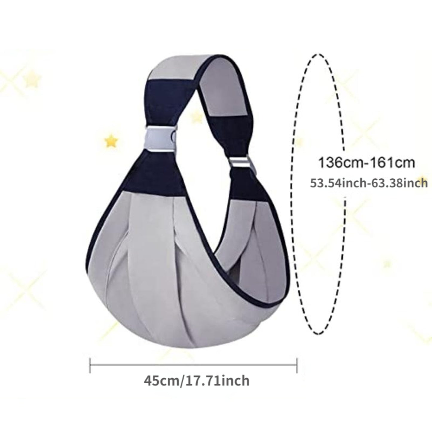 Portabebés Ergonómico Cómodo y Seguro
