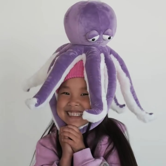 Peluche Pulpo Lila 47Cm ( 0+)